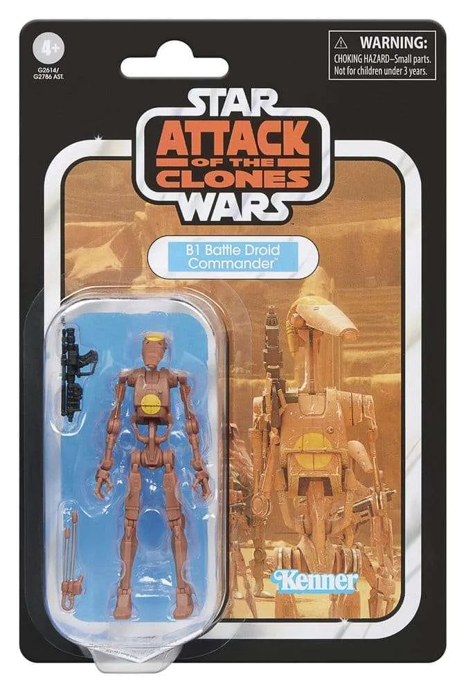 Star Wars Episode II The Vintage Collection Actionfigur B1 Battle Droid Commander 10 cm
