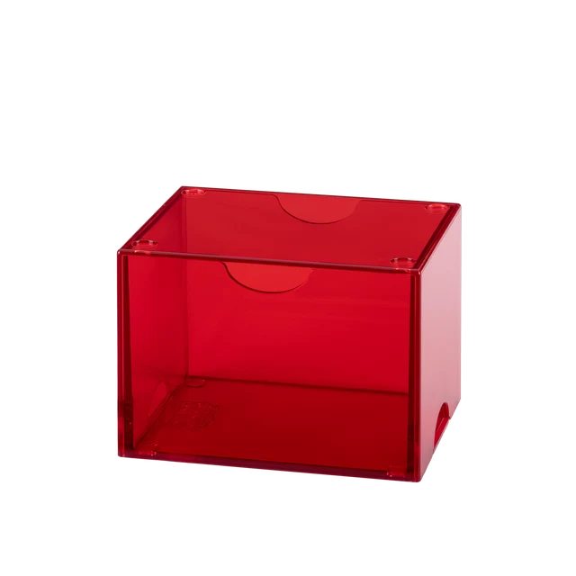 Dragon Shield - Strongbox 100+ - Clear Red