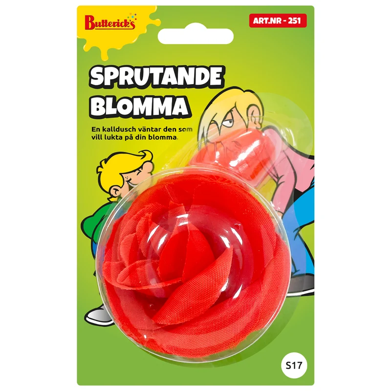 Sprutande blomma