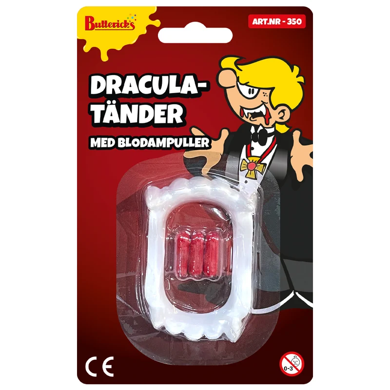 Draculatänder med blodampuller