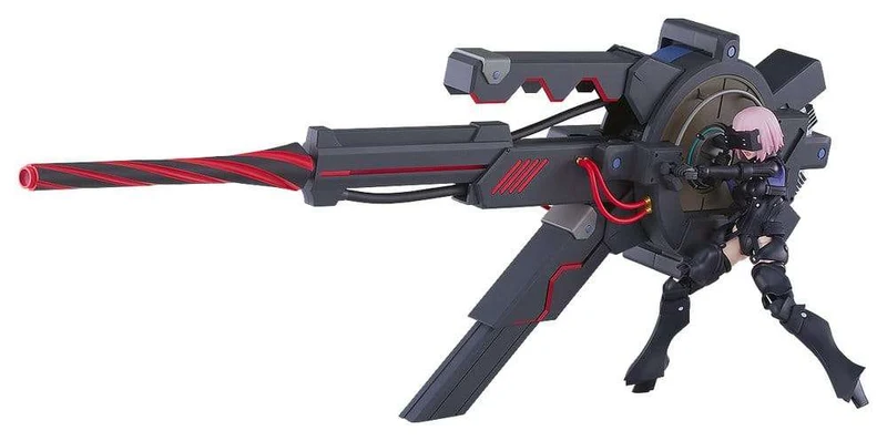 Fate/Grand Order PLAMATEA byggsats Shielder/Mash Kyrielight (Ortinax) Black Barrel Edition 17 cm