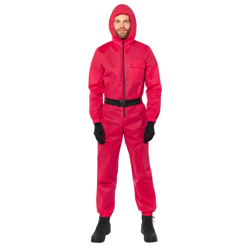 Jumpsuit squid game guard