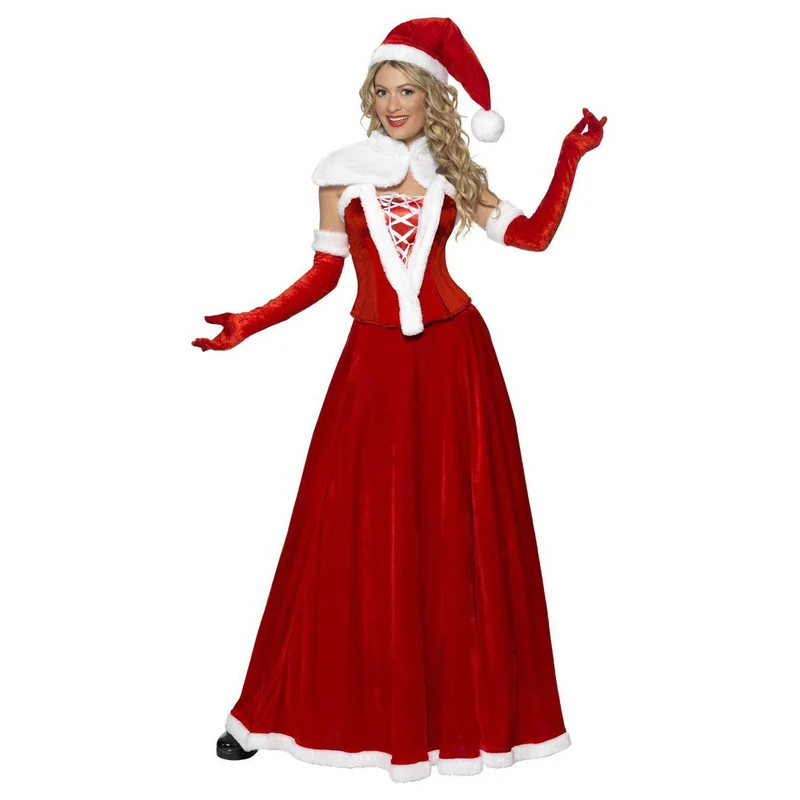 Julklänning miss santa deluxe