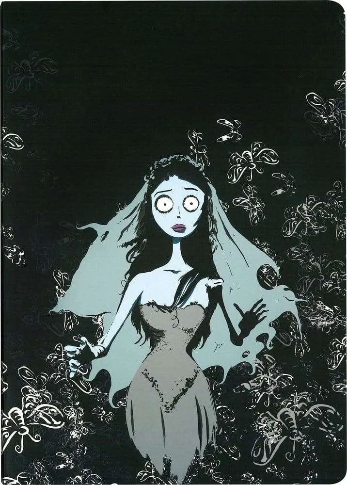 Corpse Bride mjuk pärm anteckningsbok Emily 21 cm