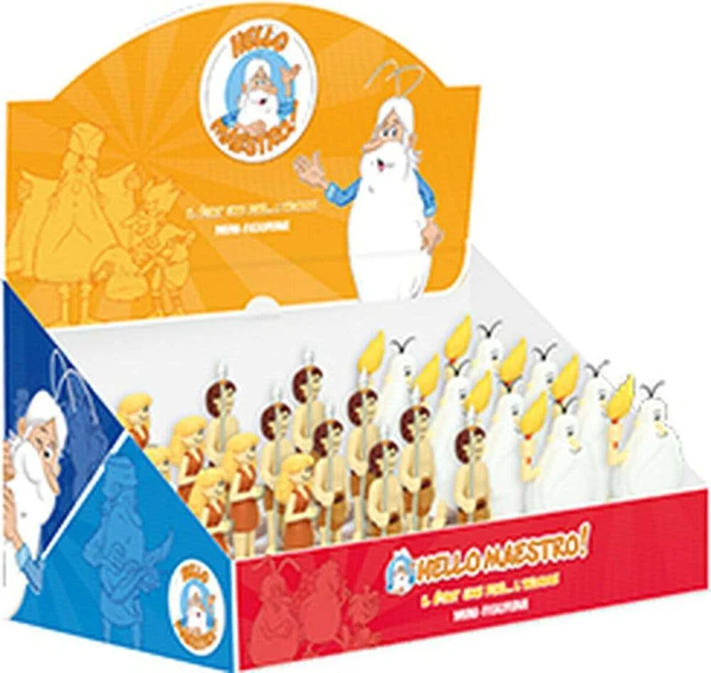 Once Upon a Time... Hello Maestro – display med 12 minifigurer i gummi
