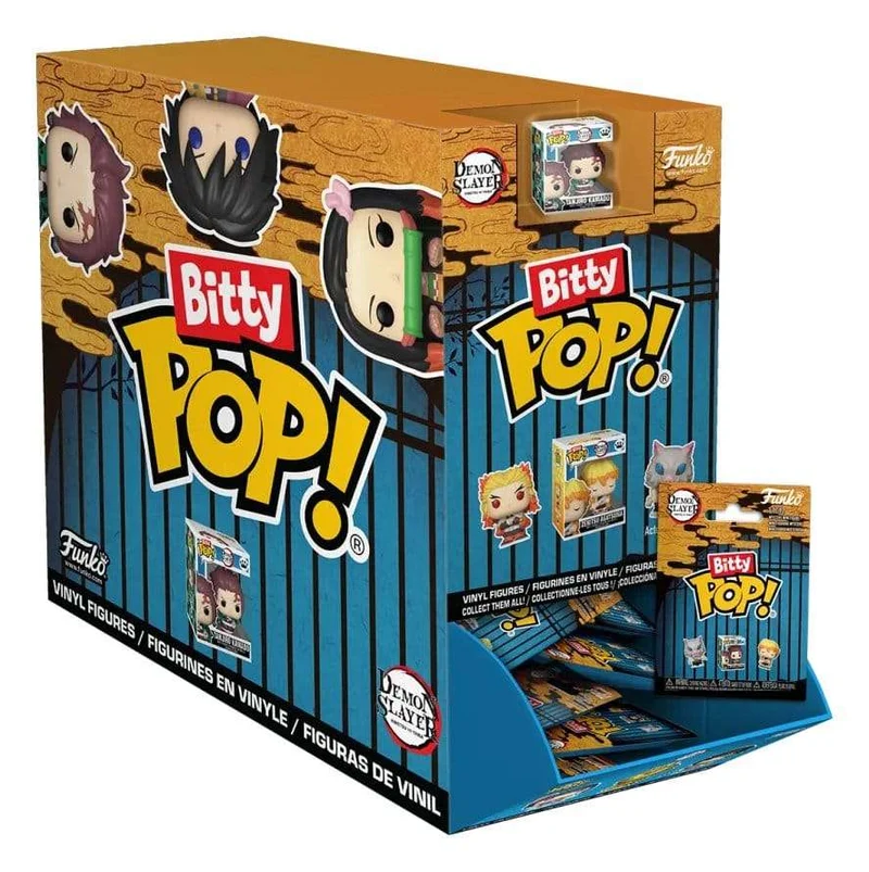 Demon Slayer: Kimetsu no Yaiba - The Movie Bitty POP! vinylfigurer 2 cm display (32)