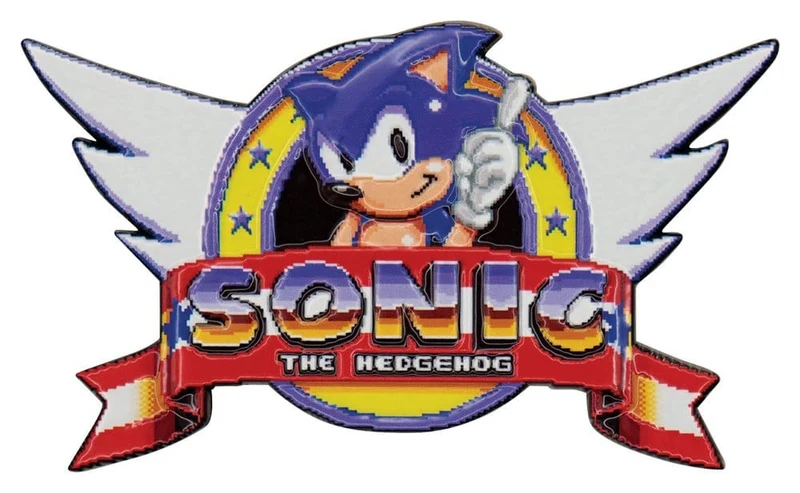 Sonic The Hedgehog Samlarmynt Originallogotyp