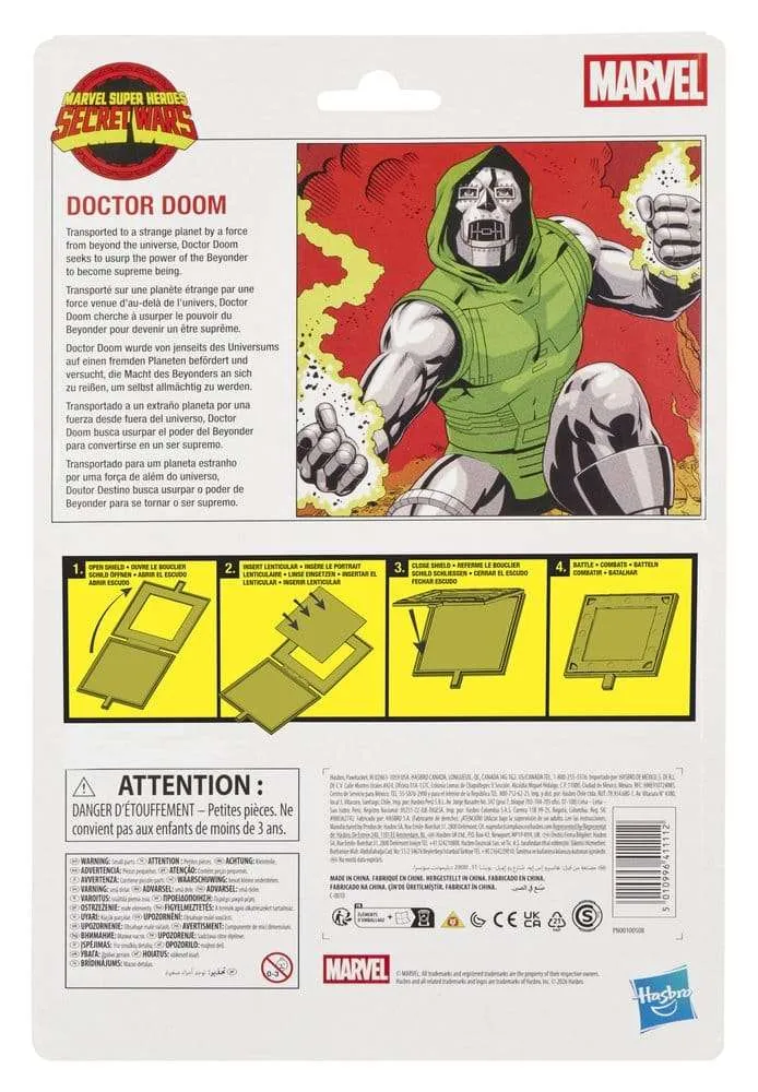 Secret Wars Marvel Legends actionfigur Doctor Doom 15 cm