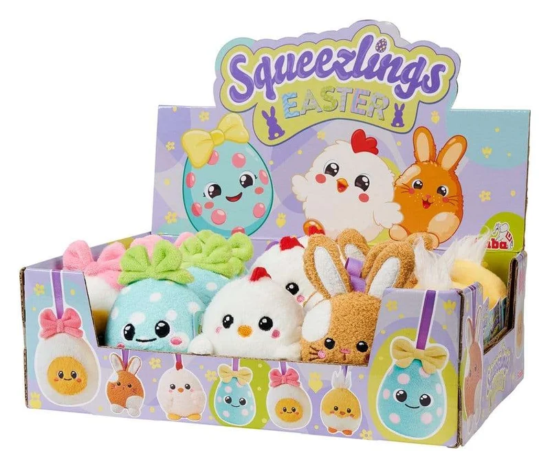Squeezlings gosedjursfigurer 5-pack display (20)