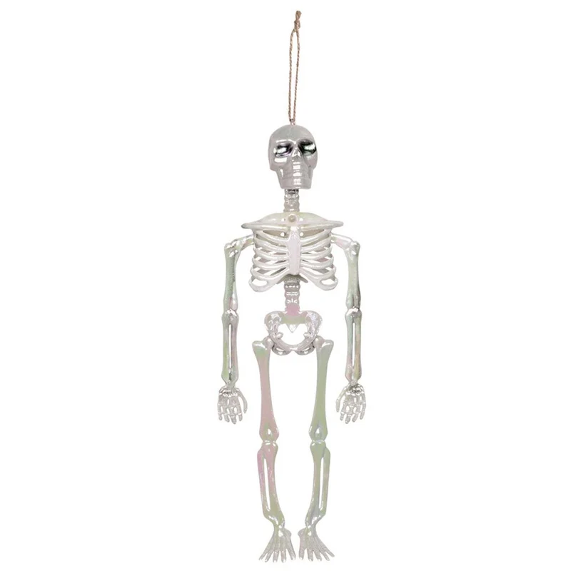 Prop, hängande skelett pärlemor 30 cm