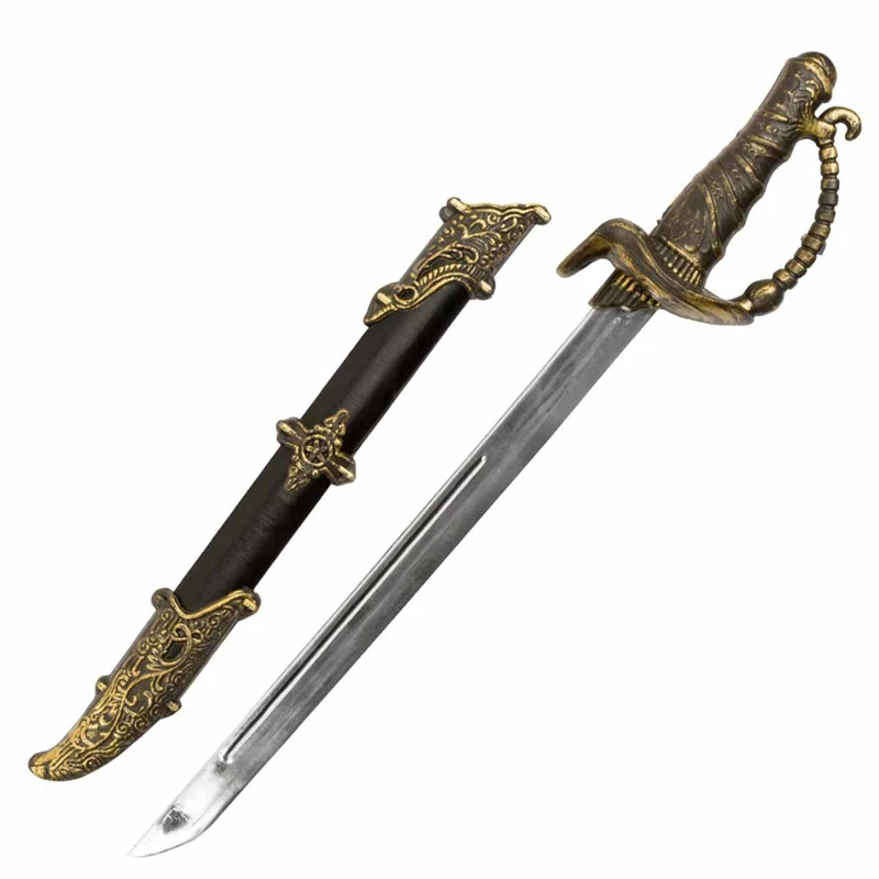 Piratsvärd med slida, 52 cm