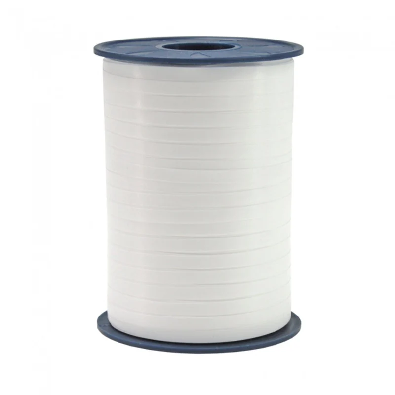 Ballongsnöre, vit 500 m x 5 mm