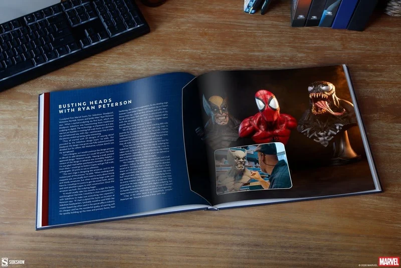 Marvel Book Collecting the Universe: The Art of Sideshow (inbunden)