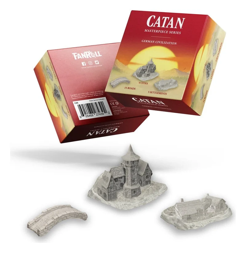 CATAN Masterpiece Series minifigurset Germany