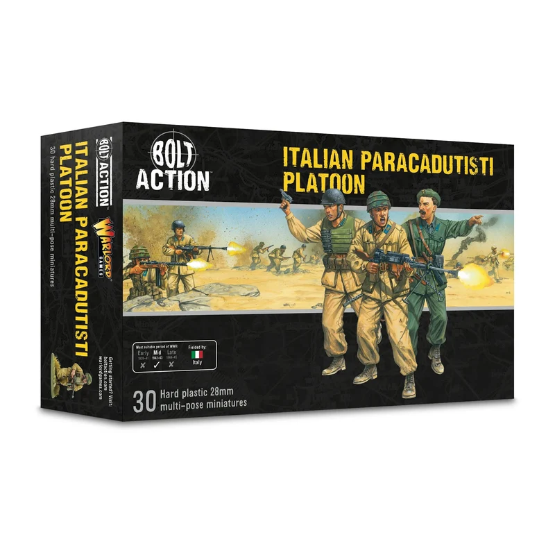 Bolt Action - Italy - Paracadutisti Platoon