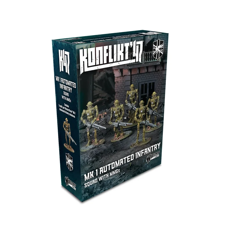 Konflikt '47 - British Commonwealth - MK I Automated Infantry Squad w. MMG's