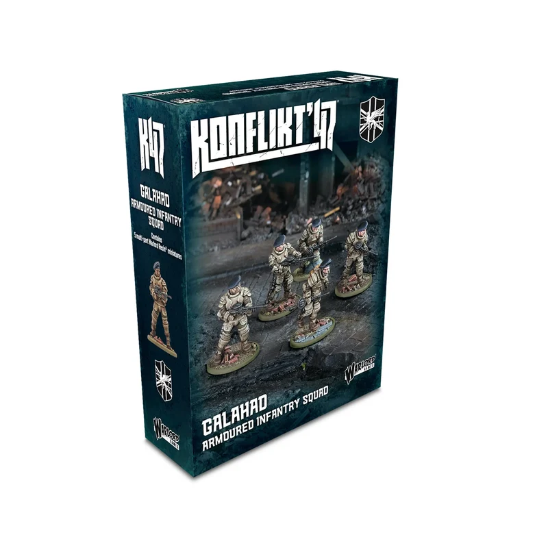 Konflikt '47 - British Commonwealth - Galahad Armoured Infantry Squad