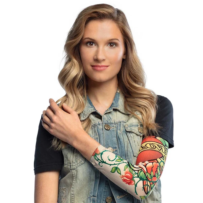 Tattoo sleeve 'True love'