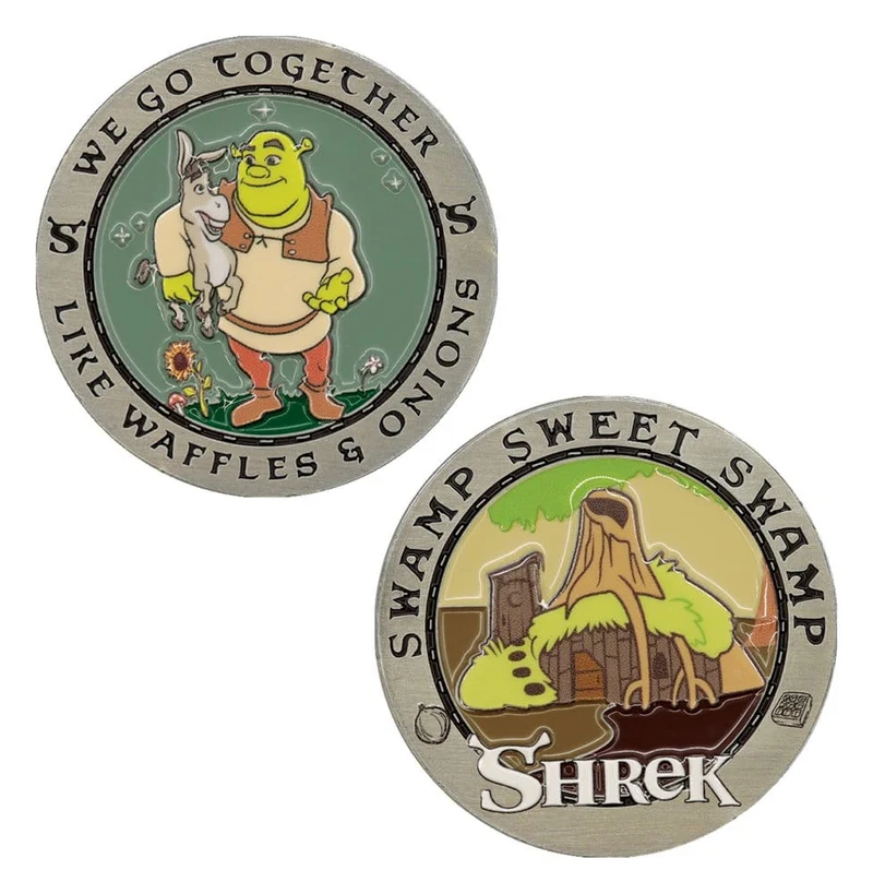 Shrek samlarmynt Swamp Sweet Swamp Limited Edition