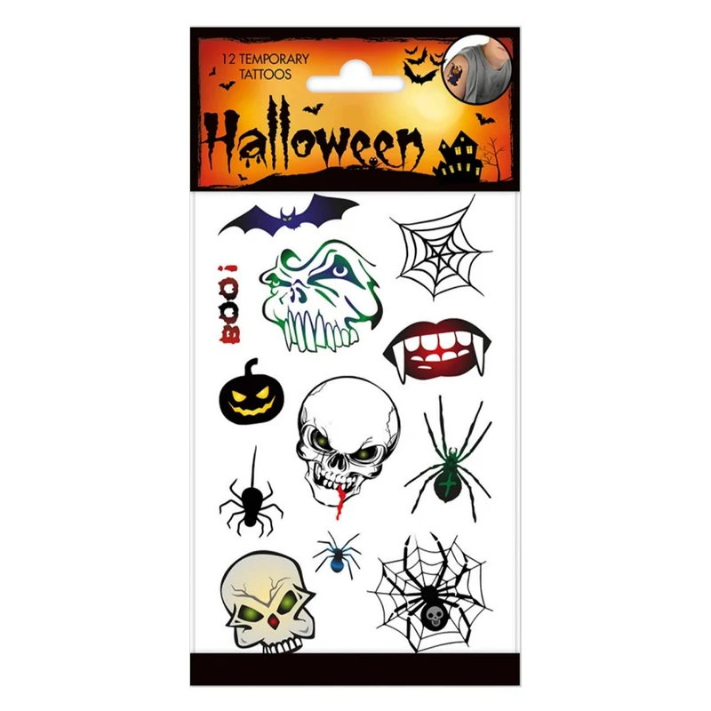 Tatuering, halloween scary
