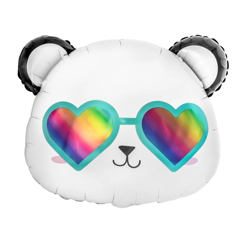 Folieballong, happy panda H40