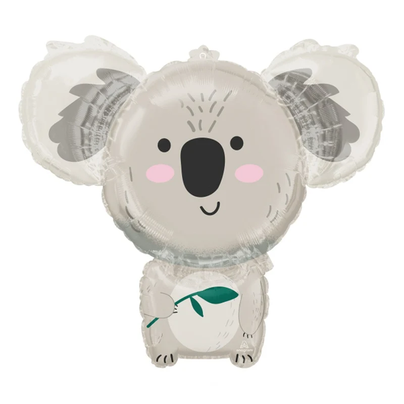 Folieballong, koala 71x63 cm
