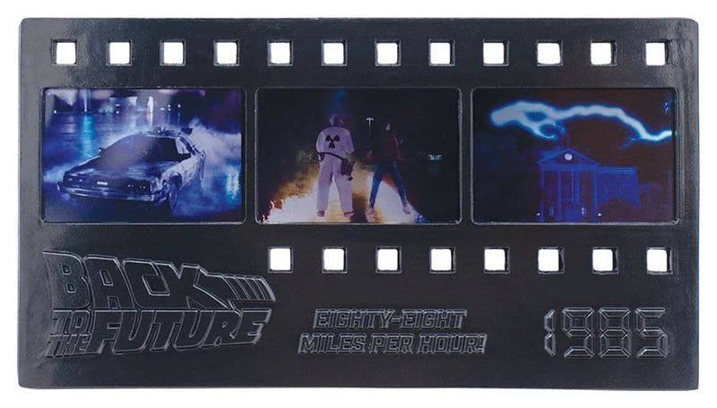 Back to the Future Ingot Metal Film Strip samlarobjekt Limited Edition