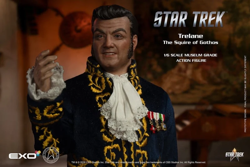 Star Trek: The Original Series actionfigur 1/6 Trelane, The Squire of Gothos 29 cm