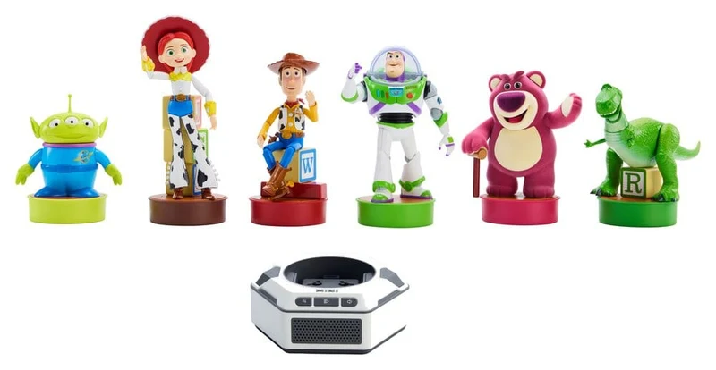 Disney Pixar Toy Story Interactive Robot 30th Anniversary Collector's Set fransk version 19 cm