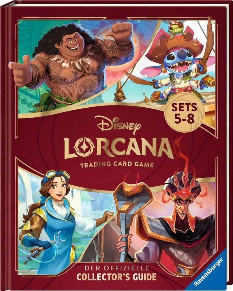 Disney Lorcana TCG Bok The Official Collector's Guide: Set 5-8 *Tysk version*