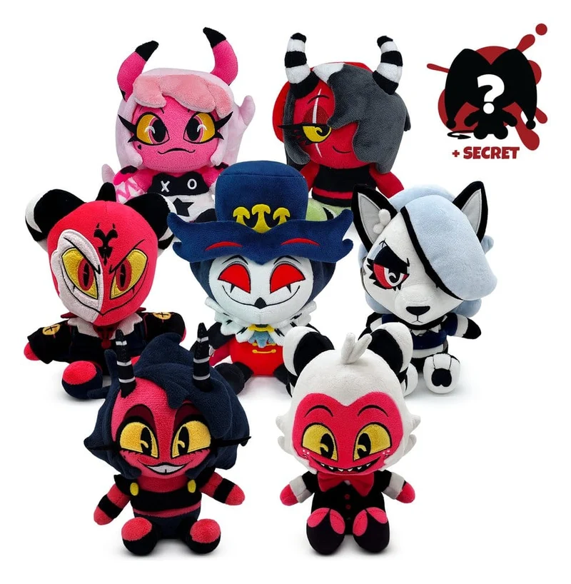 Helluva Boss plushfigurer blind box sortiment (8)