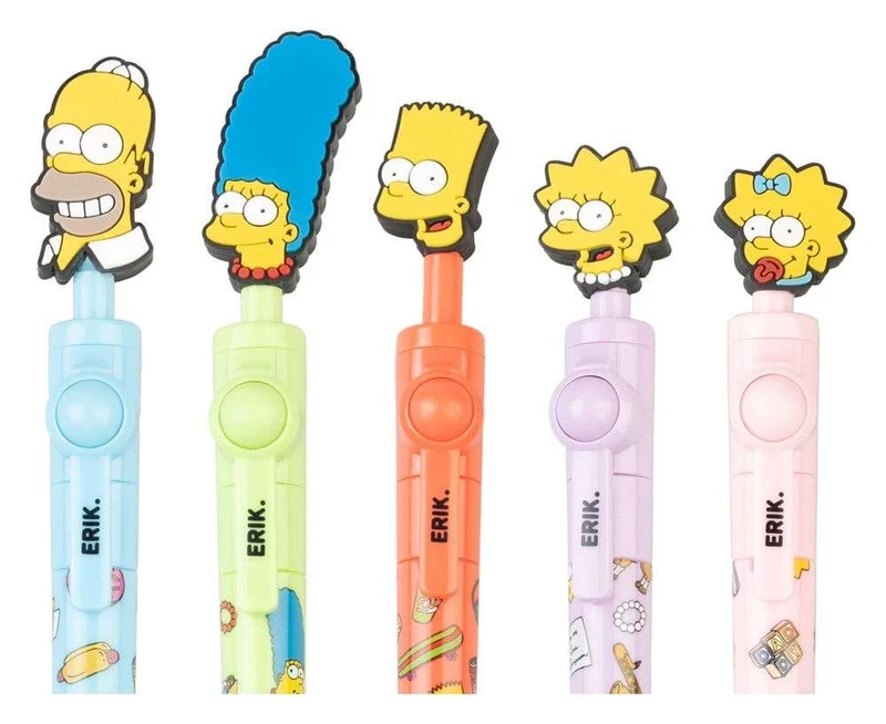 The Simpsons pennor med roterande topper display (25)