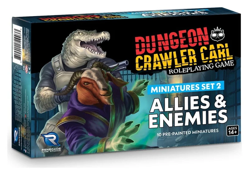 Dungeon Crawler Carl Minifigurset 2 Fiender och Allierade