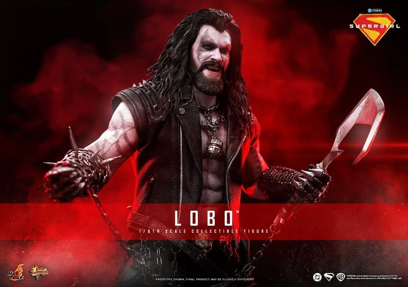 DC Comics Film Mästerverk Actionfigur 1/6 Lobo, 33 cm
