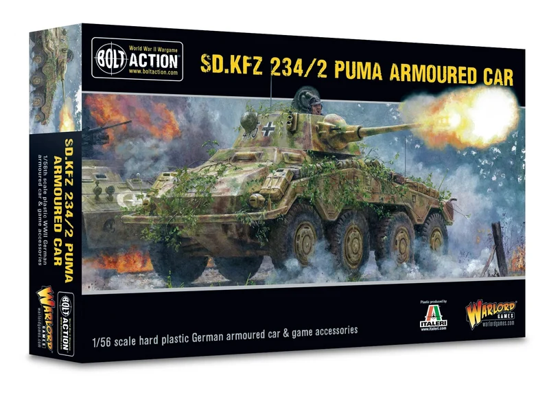Bolt Action - Germany - Sd.Kfz 234/2 Puma Armoured Car