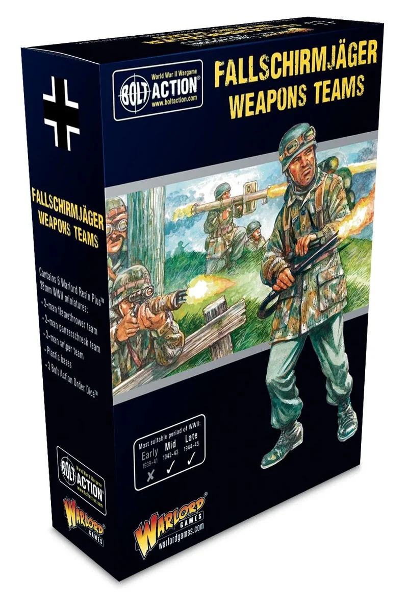 Bolt Action - Germany - Fallschirmjäger Weapons Team