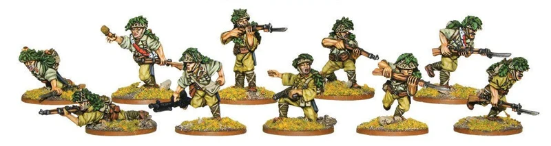 Bolt Action - Japan - Veteran Infantry Squad