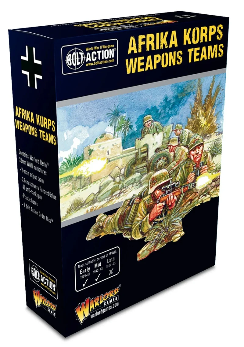 Bolt Action - Germany - Afrika Korps Weapons Team