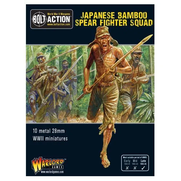 Bolt Action - Japan - Bamboo Spear Fighter Squad