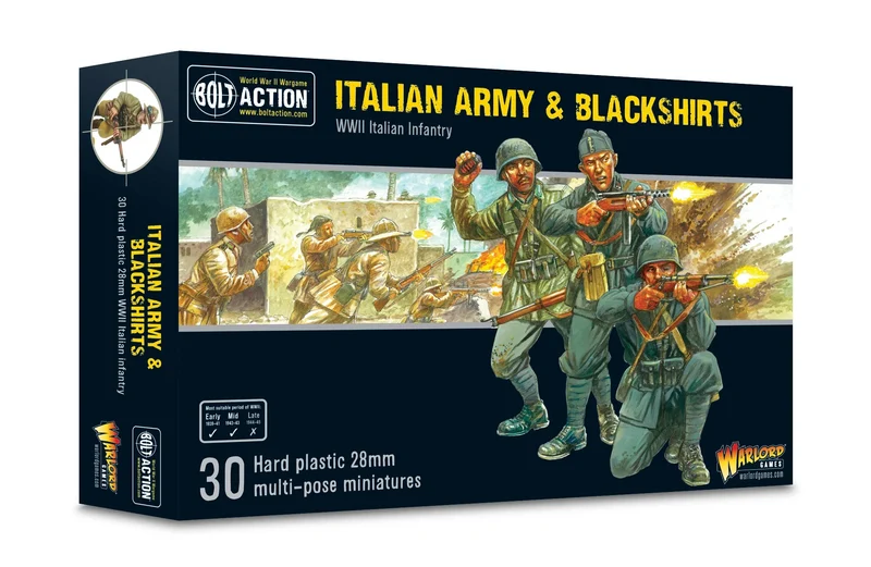 Bolt Action - Italy - Italian Army & Blackshirts