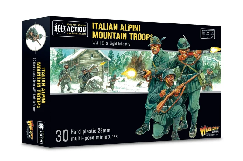 Bolt Action - Italy - Alpinian Mountain Troops