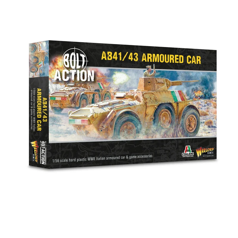 Bolt Action - Italy - AB41/43 Armoured Car