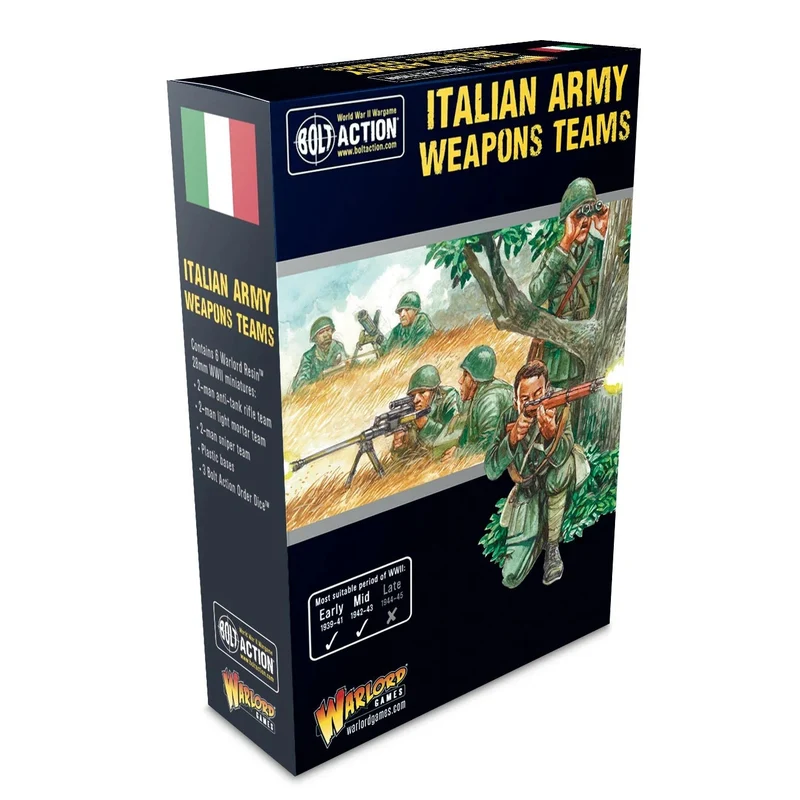 Bolt Action - Italy - Weapons Teams