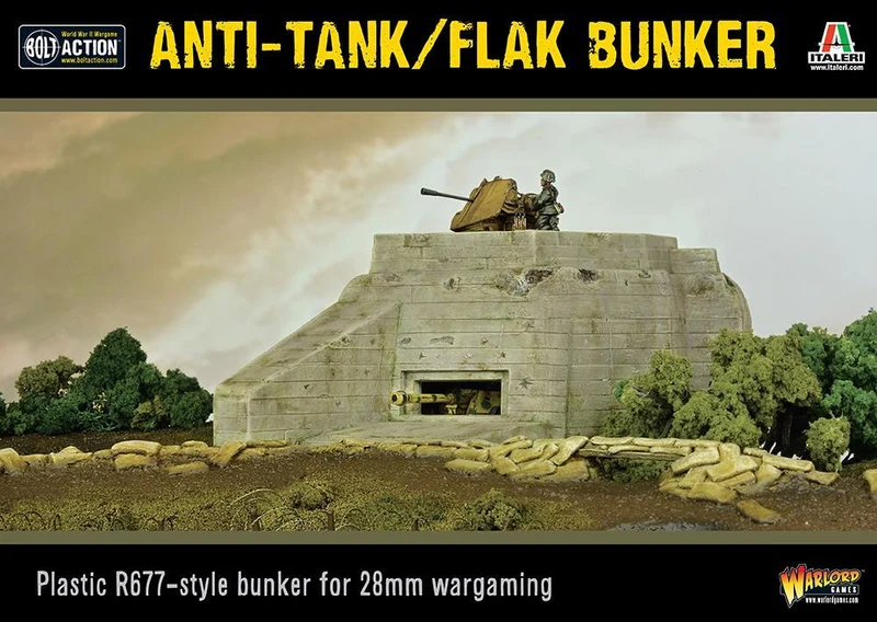 Bolt Action - Terrain - Anti-Tank/Flak Bunker