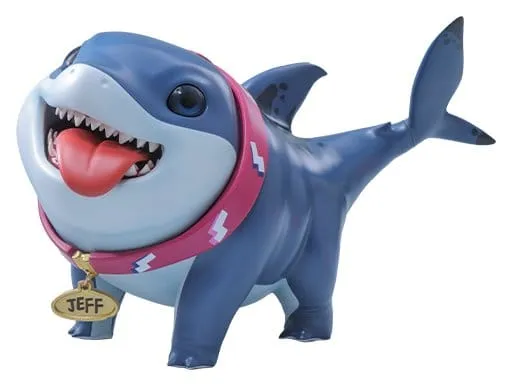 Marvel Rivals Videospel Mästerverk Serie Actionfigur Jeff the Land Shark 11 cm
