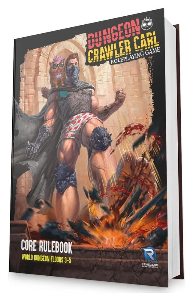 Dungeon Crawler Carl RPG Regelbok – Officiell TTRPG på engelska