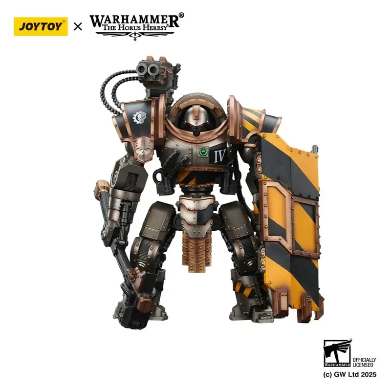 Warhammer The Horus Heresy Action Figur Iron Warriors Iron Circle Domitar-Ferrum Class Battle-automata med Karceri Battle Shield 24 cm