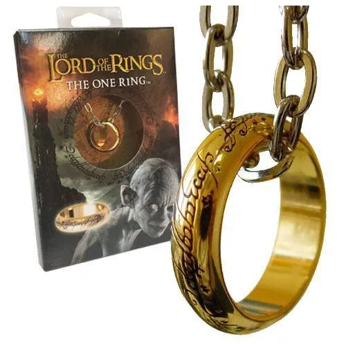 Lord of the Rings Ring - The One Ring (Guldpläterad)