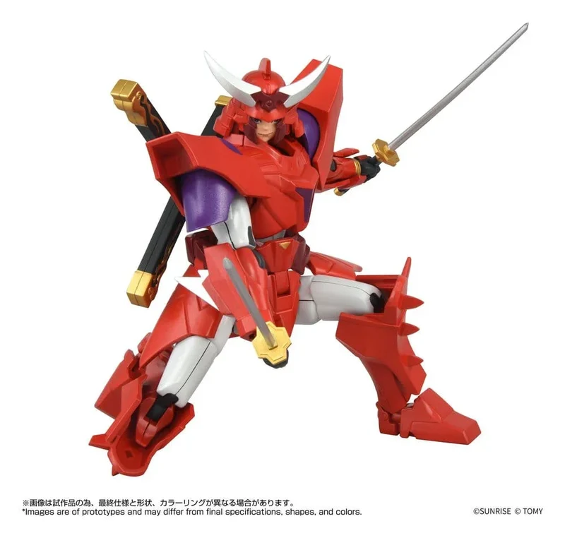 Yoroi Shin Den Samurai Troopers Toyrise Action Figur Gai of the Heat 15 cm