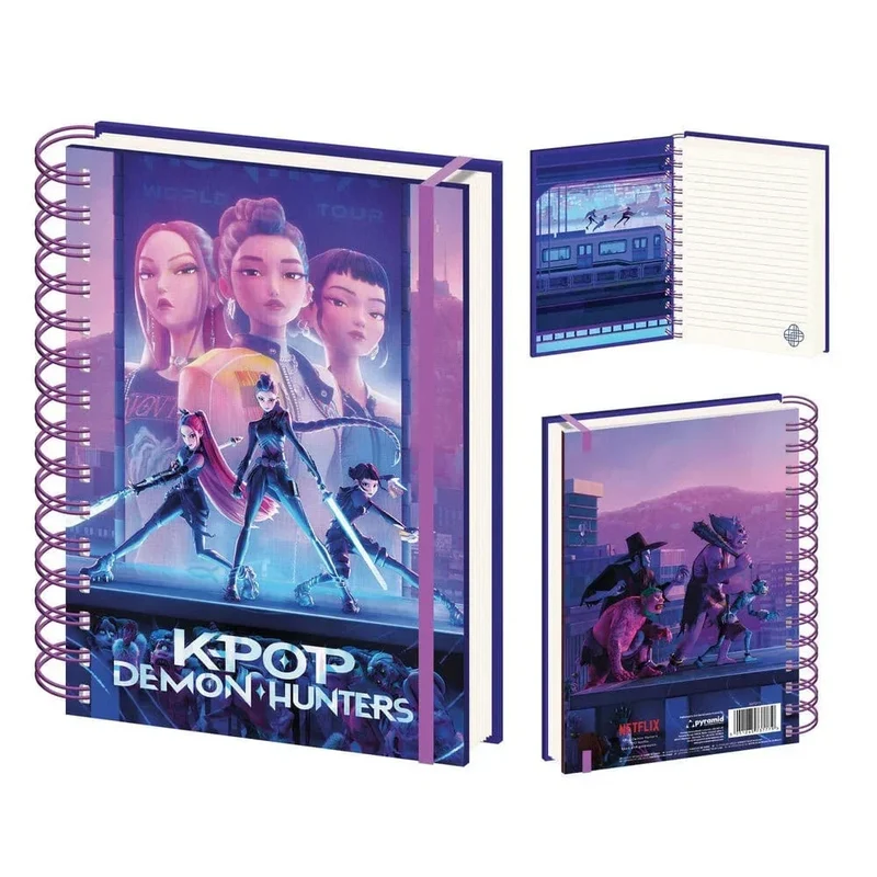 KPop Demon Hunters Wiro Anteckningsblock A5